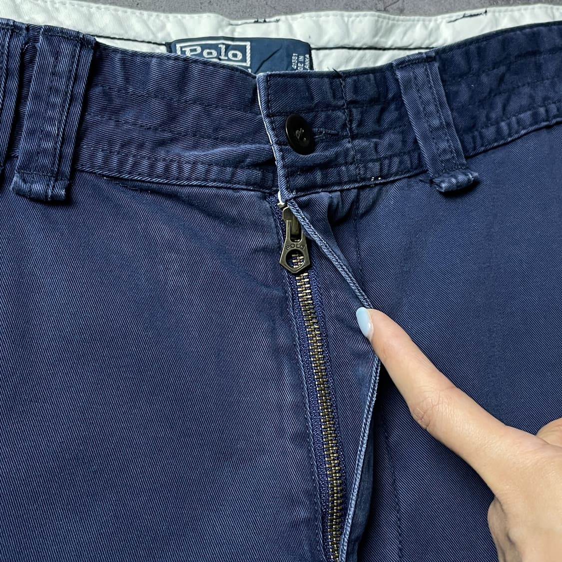 RALPH LAUREN 00s 랄프로렌 네이비 카고 하프팬츠 A01224 상품이미지3