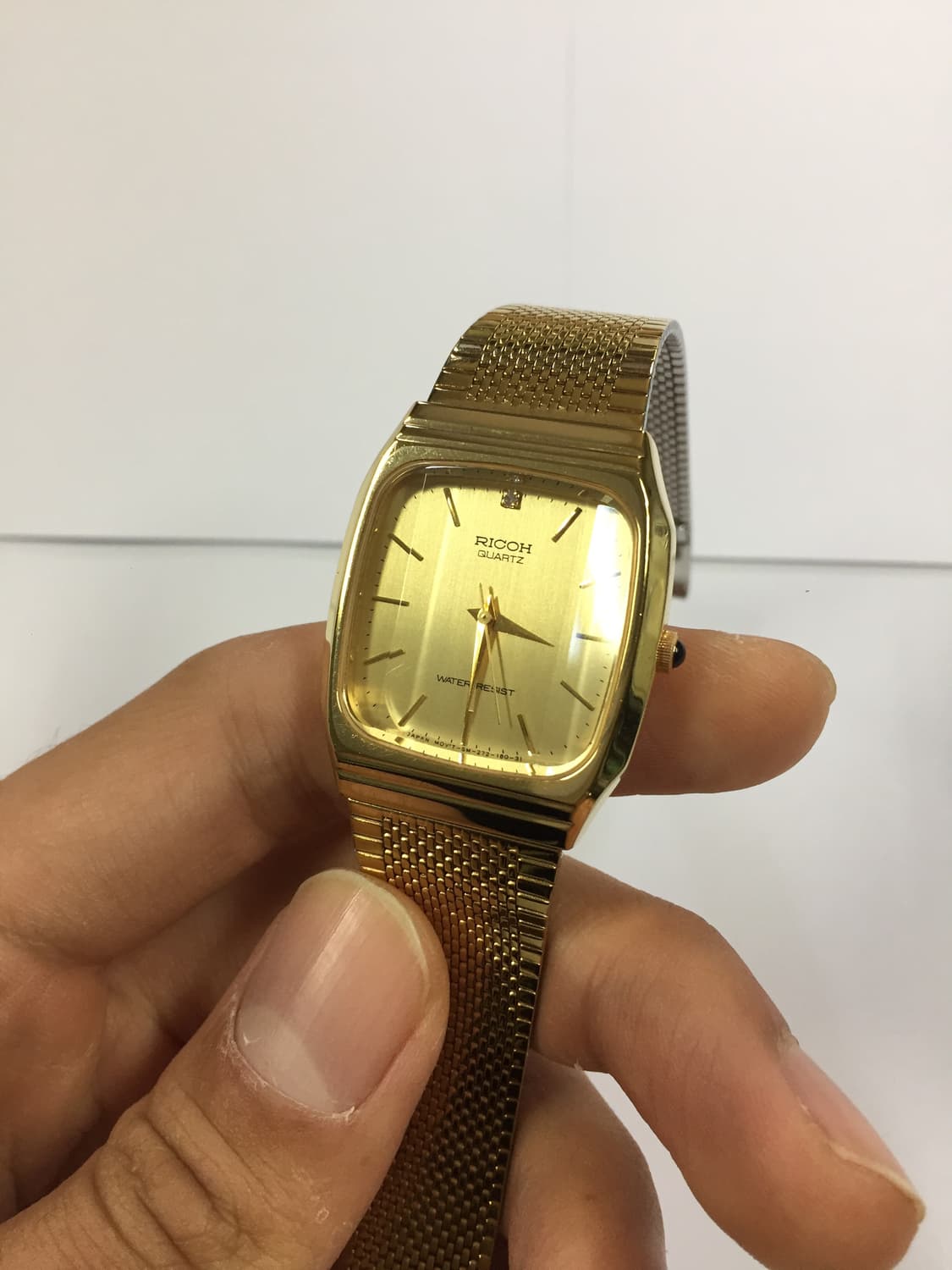80s ricoh faceted quartz gold 상품이미지1