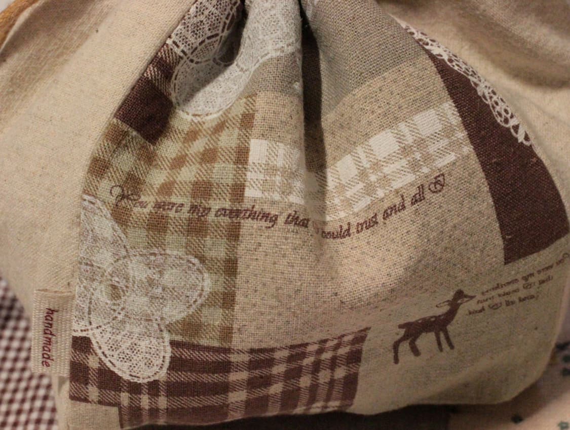 핸드메이드 바닥포인트 스트링 파우치 상품이미지2