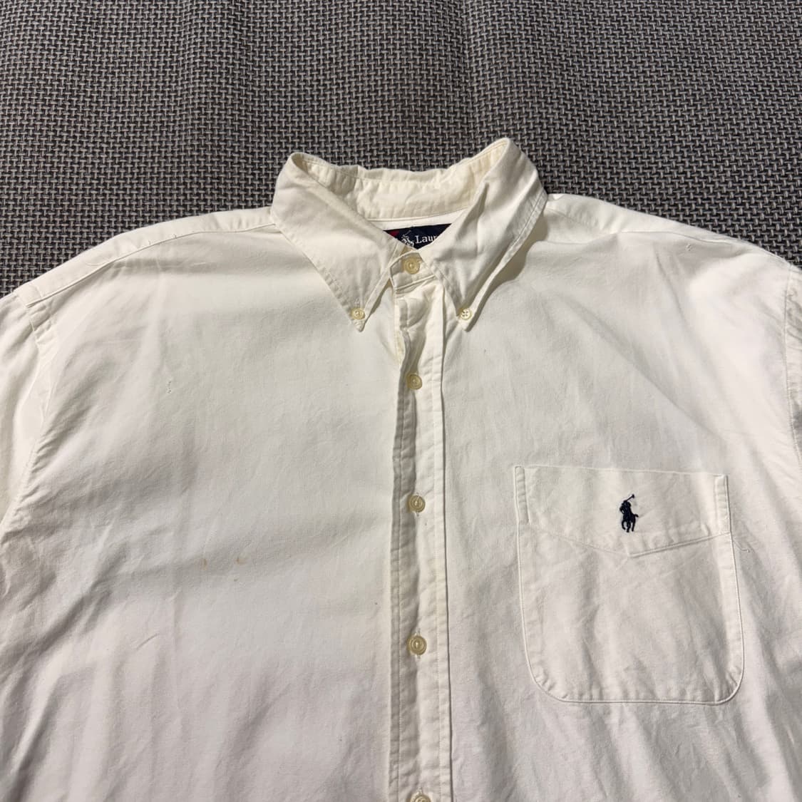 90s 폴로 랄프로렌 빅셔츠 화이트셔츠 (old-8541) 상품이미지2