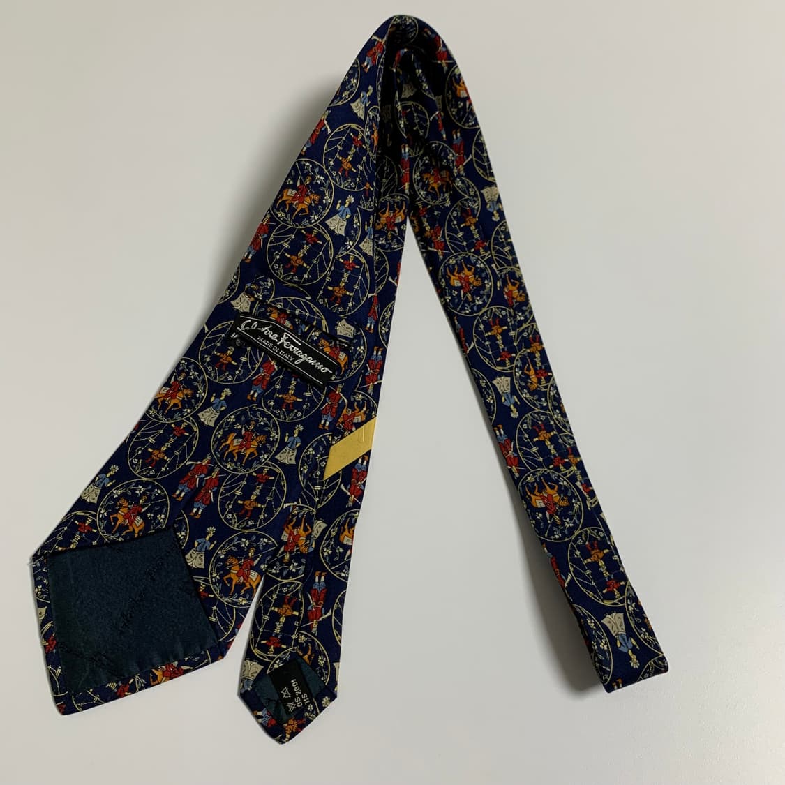 살바토레 페레가모(Ferragamo) 빈티지 정장넥타이 명품 A등급 상품이미지9