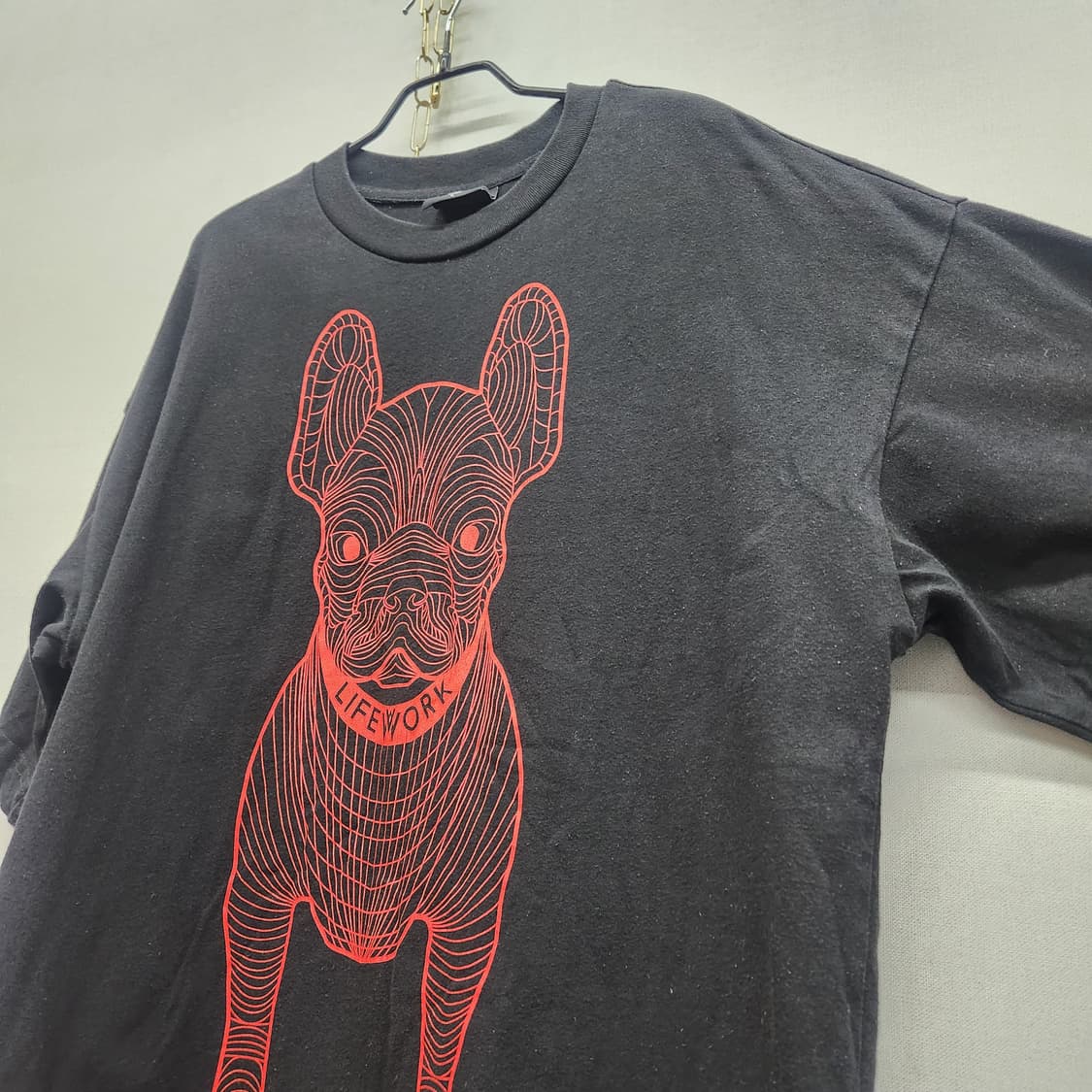 라이프워크 빅라독 와이어 그래픽 반팔티 L(XL) 상품이미지3