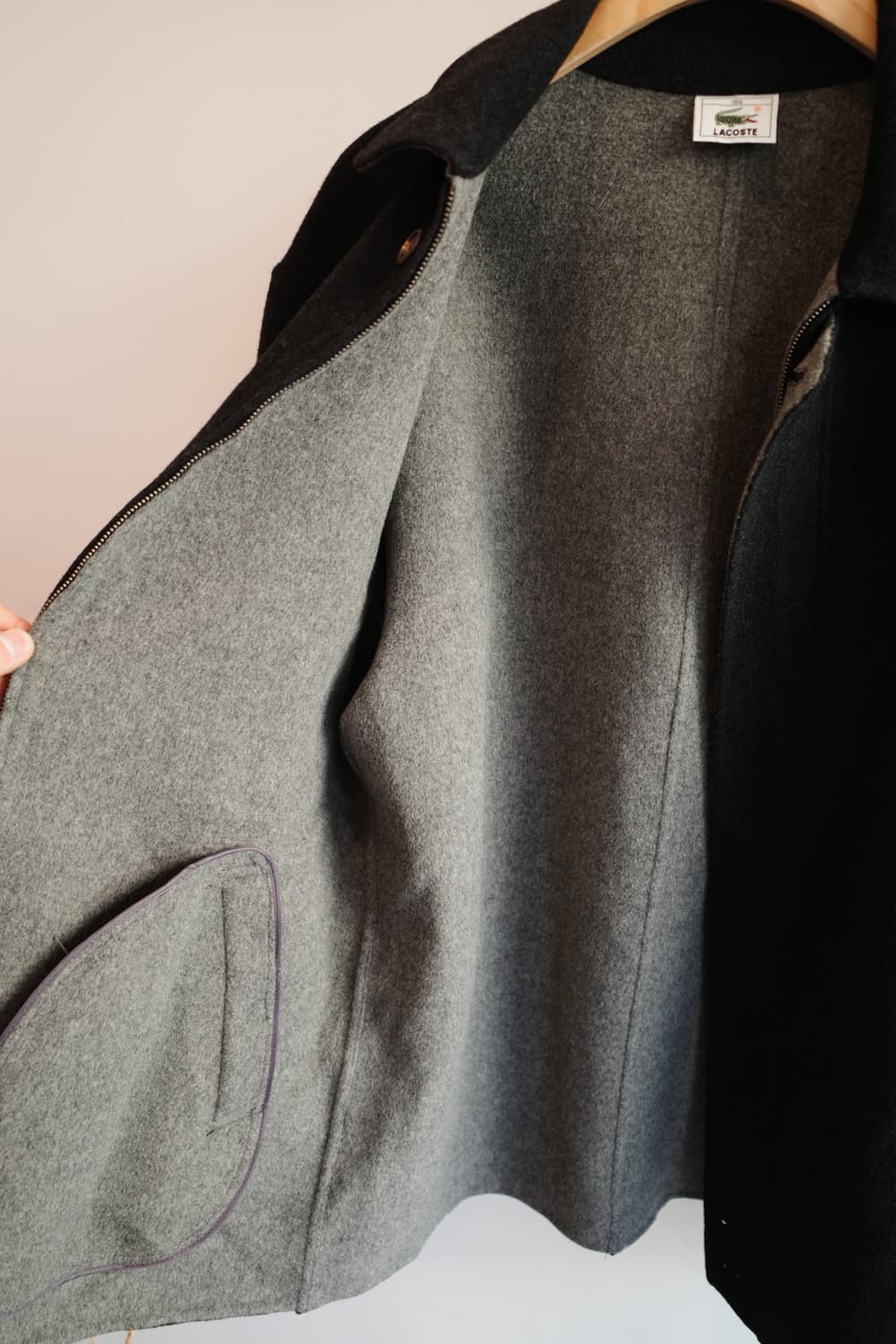 LACOSTE 라코스테 올드모델 울&캐시미어 코트 상품이미지9