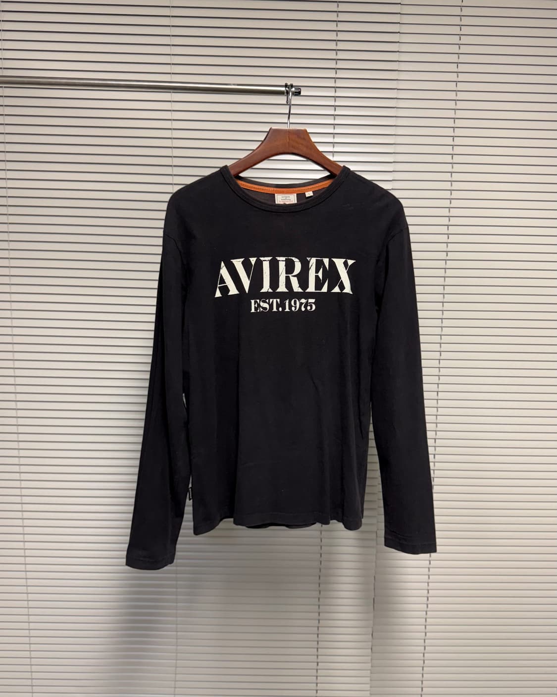 avirex mighty eighty 롱 슬리브 티셔츠 상품이미지1