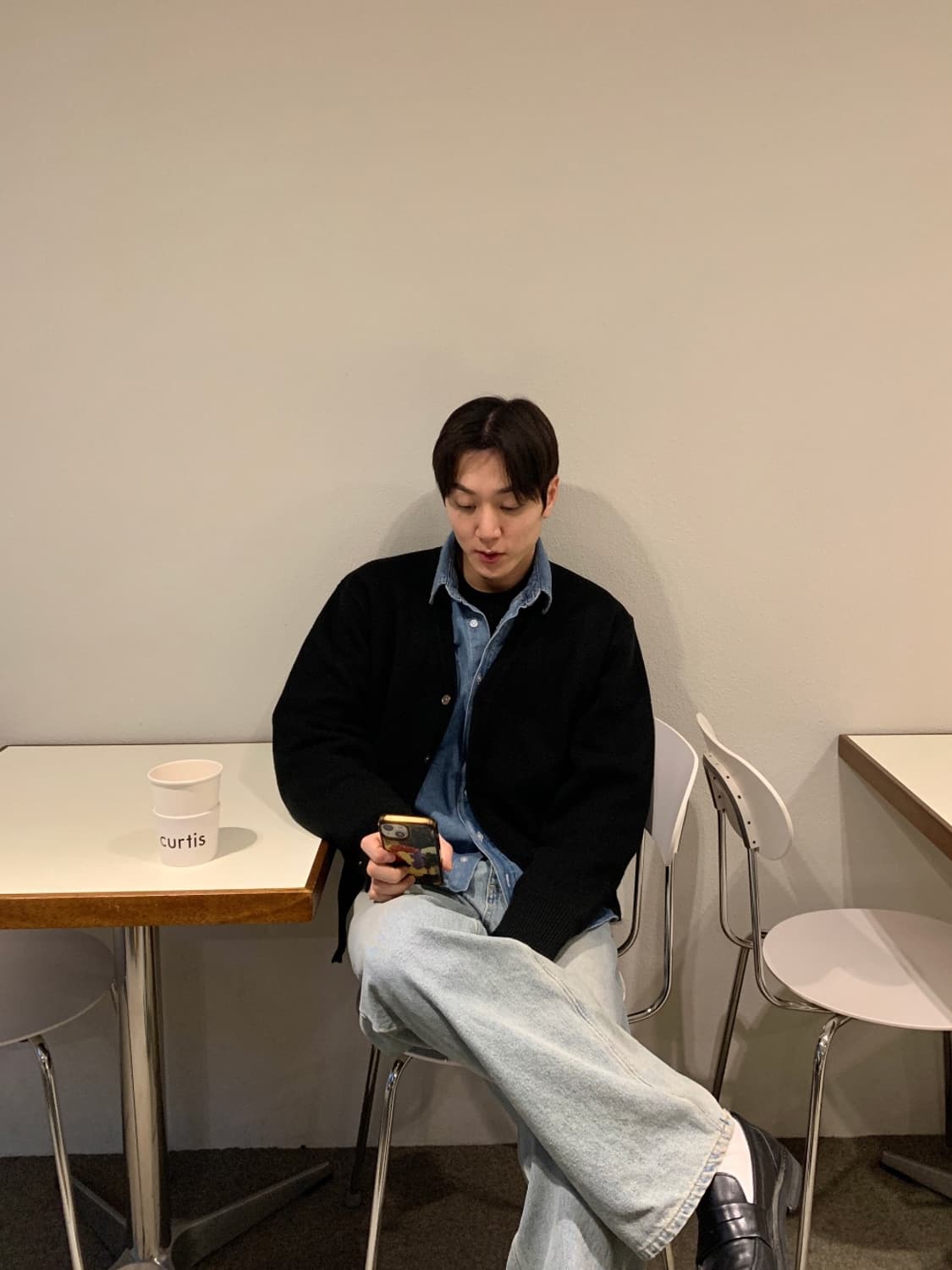 휴즈네스트 스트레이트 데님팬츠s 상품이미지4