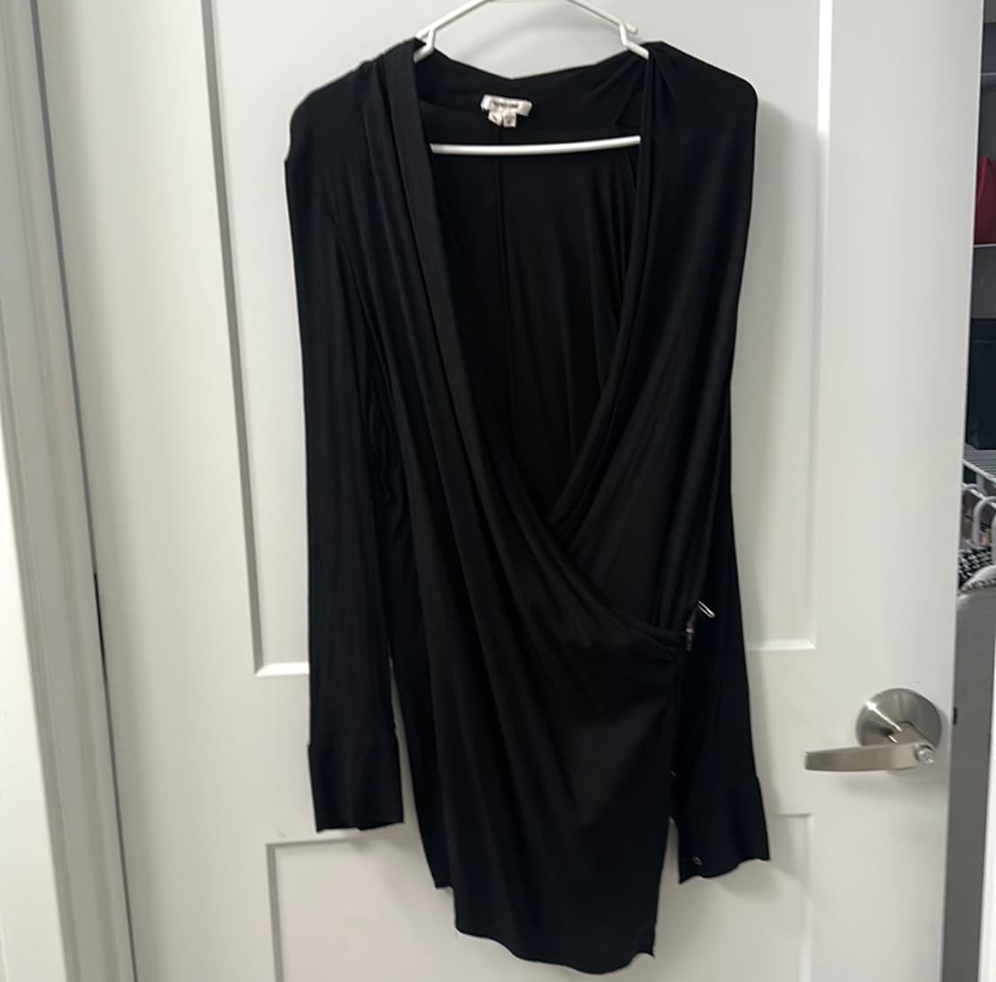 헬무트랭 wrap long top 상품이미지1