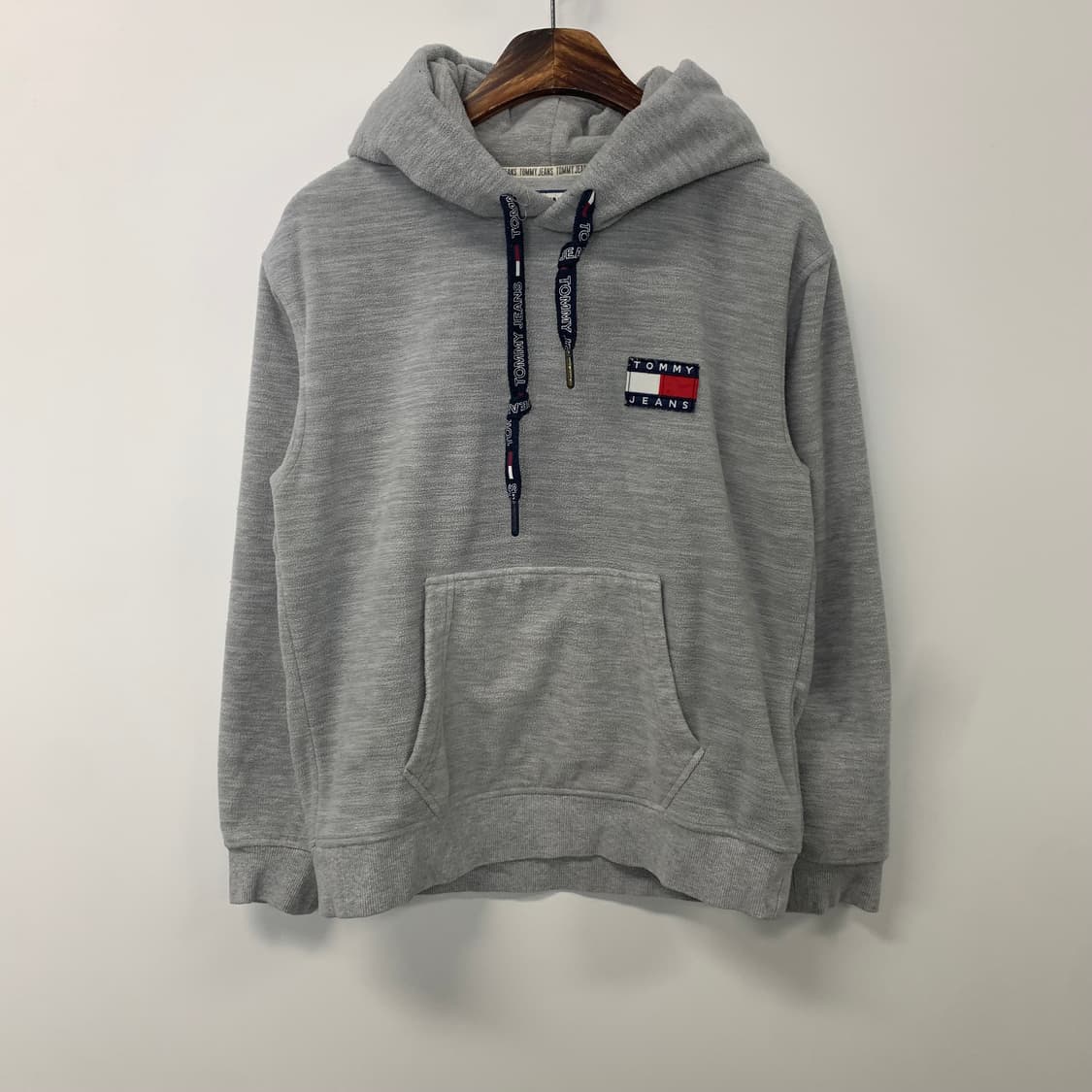 타미힐피거 그레이 플리스 후드티 상품이미지2