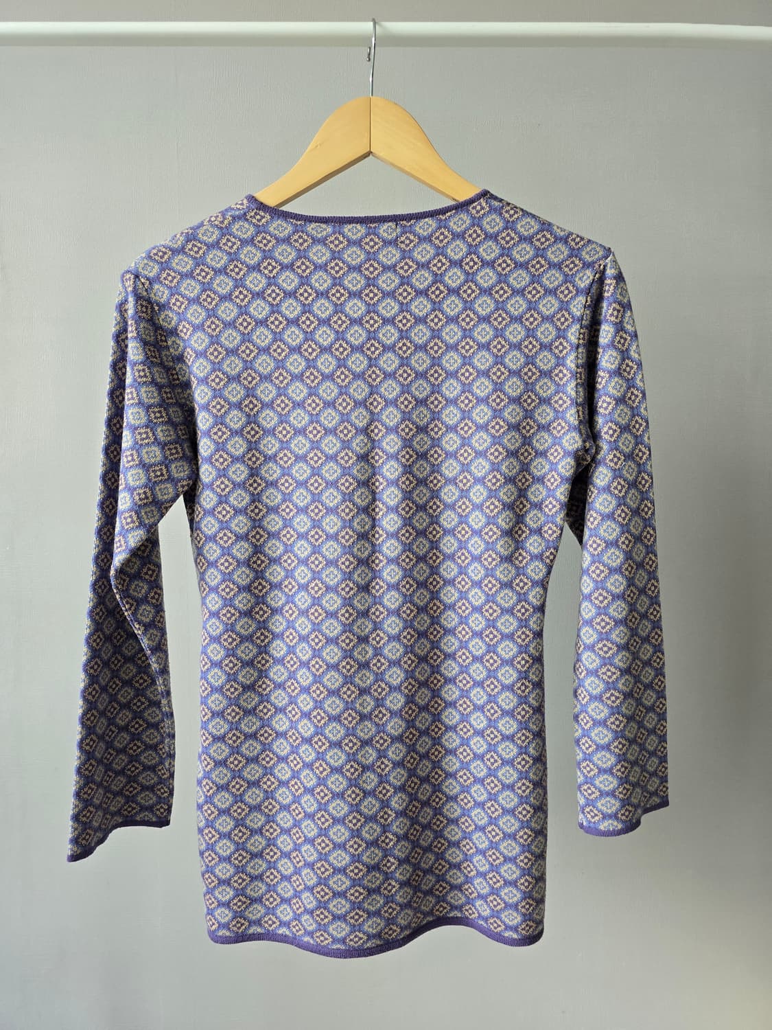 우드 버튼 디테일 니트 탑 상품이미지5