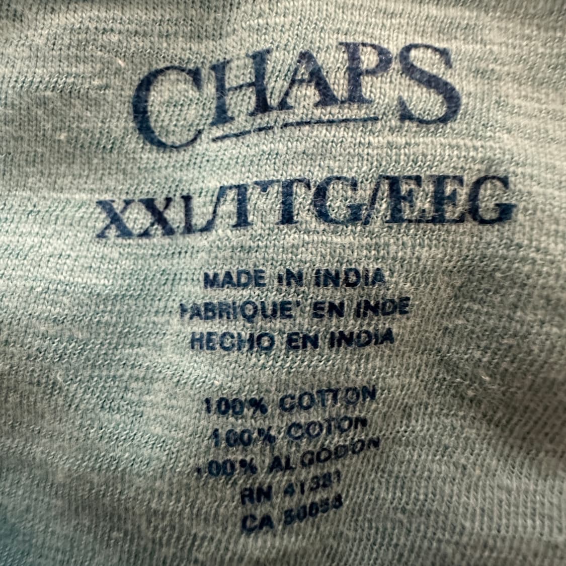 CHAPS RALPH LAUREN t-shirt 상품이미지4