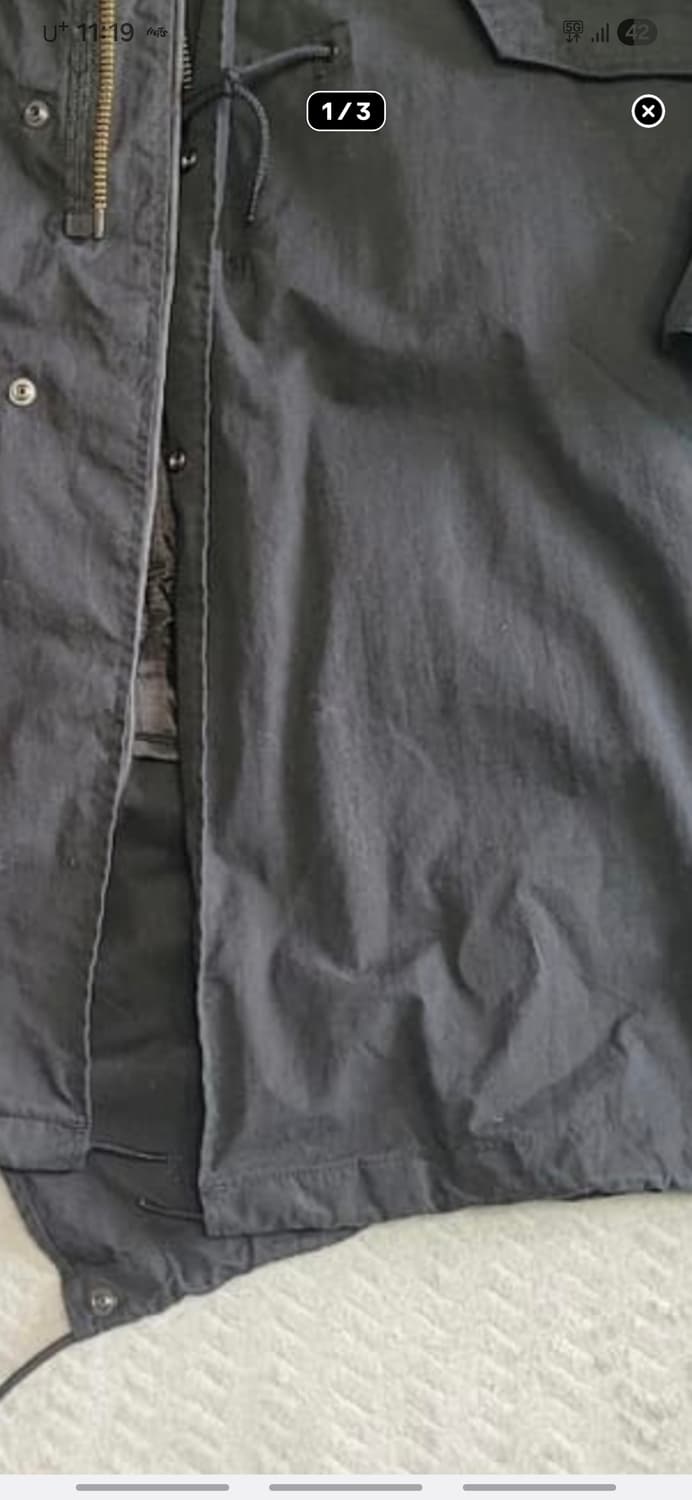 프릭스스토어 m65 블랙 m 사이즈 팝니다. 상품이미지4