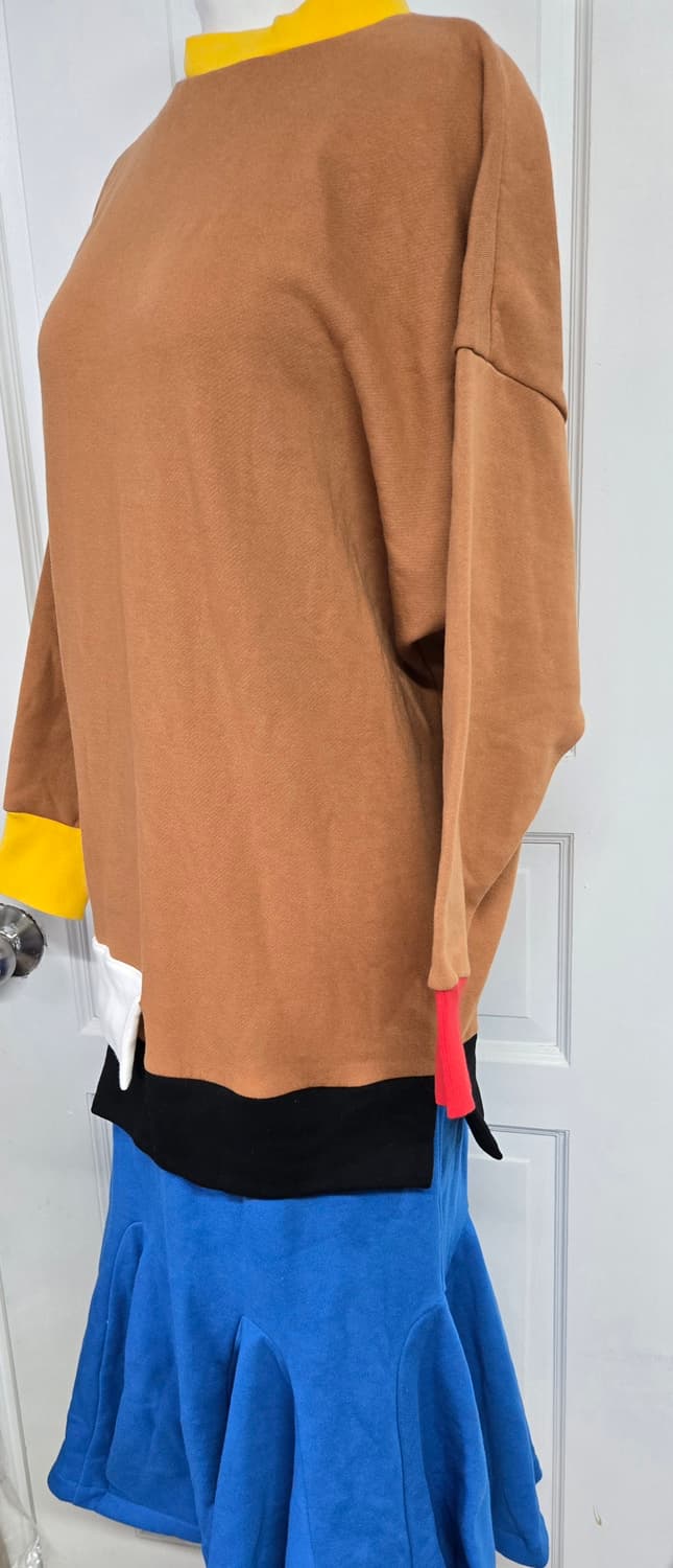 ENFOLD 엔폴드 컬러블록원피스 상품이미지6