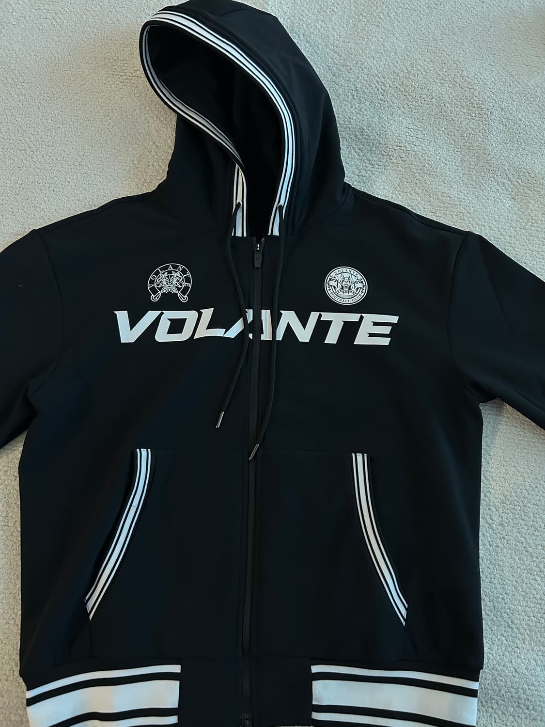 [1사이즈] 볼란테 후드집업 블랙 상품이미지3