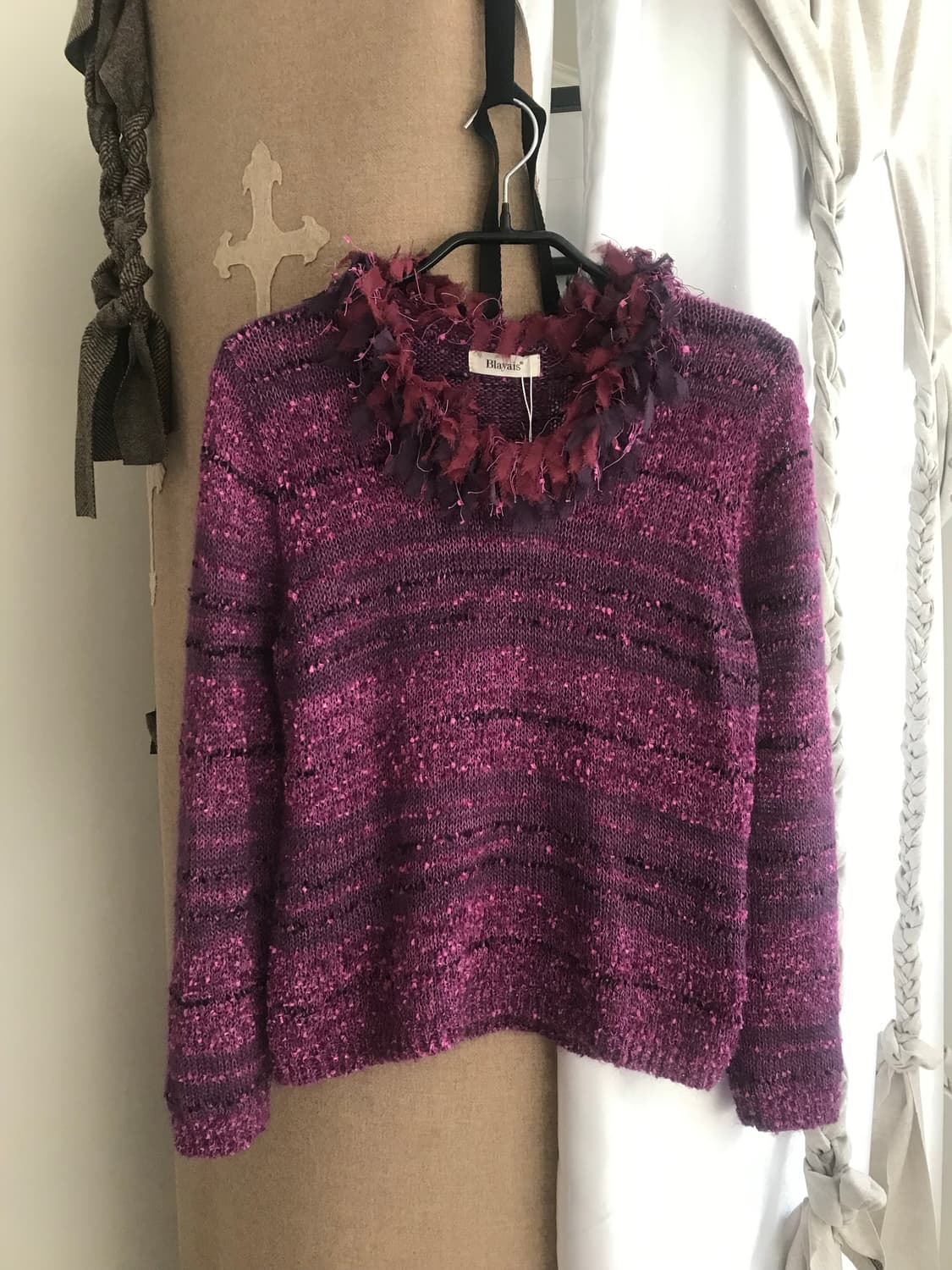 vintage ruffle knit 상품이미지1