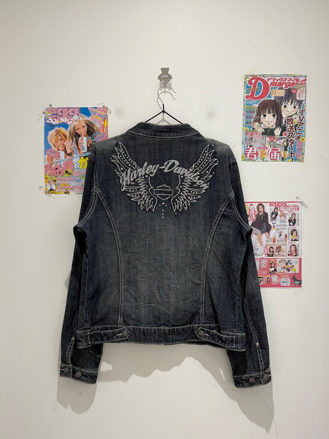 Harley Davidson denim washing jacket 상품이미지1