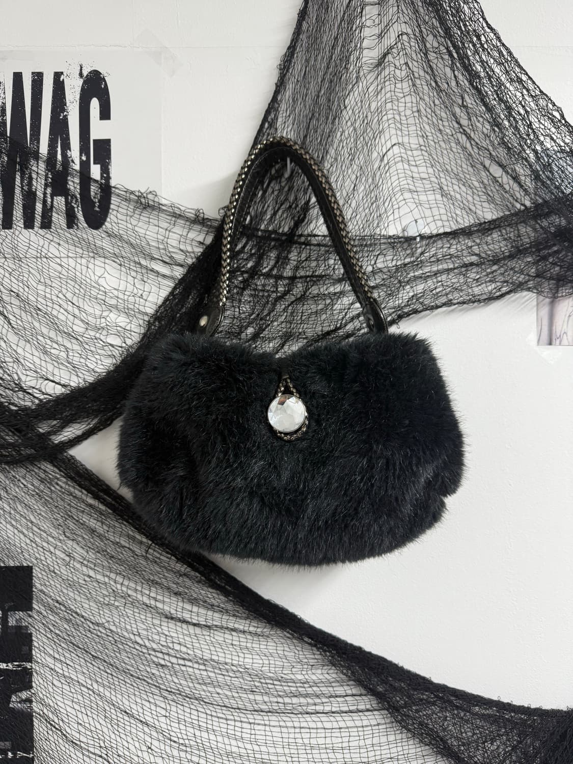 00s fur detailed bag 상품이미지1