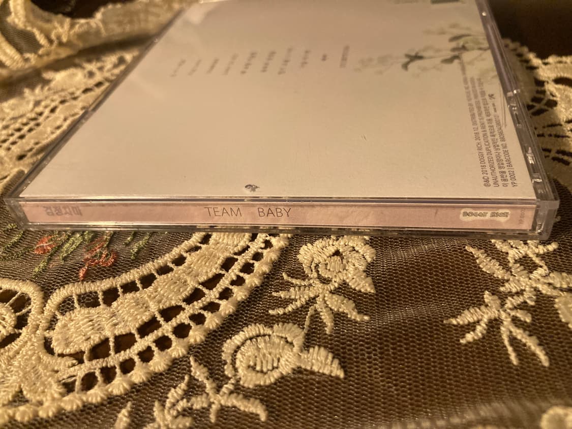 검정치마 TEAM BABY CD 상품이미지6