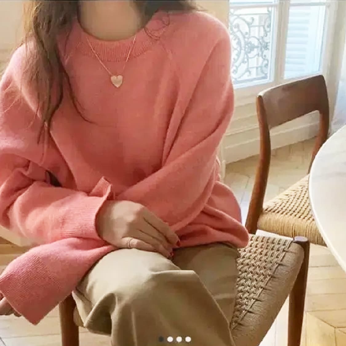 메이비베이비(MAYBEBABY) 디어리스트 Danae 니트 프리사이즈 새 상품이미지1