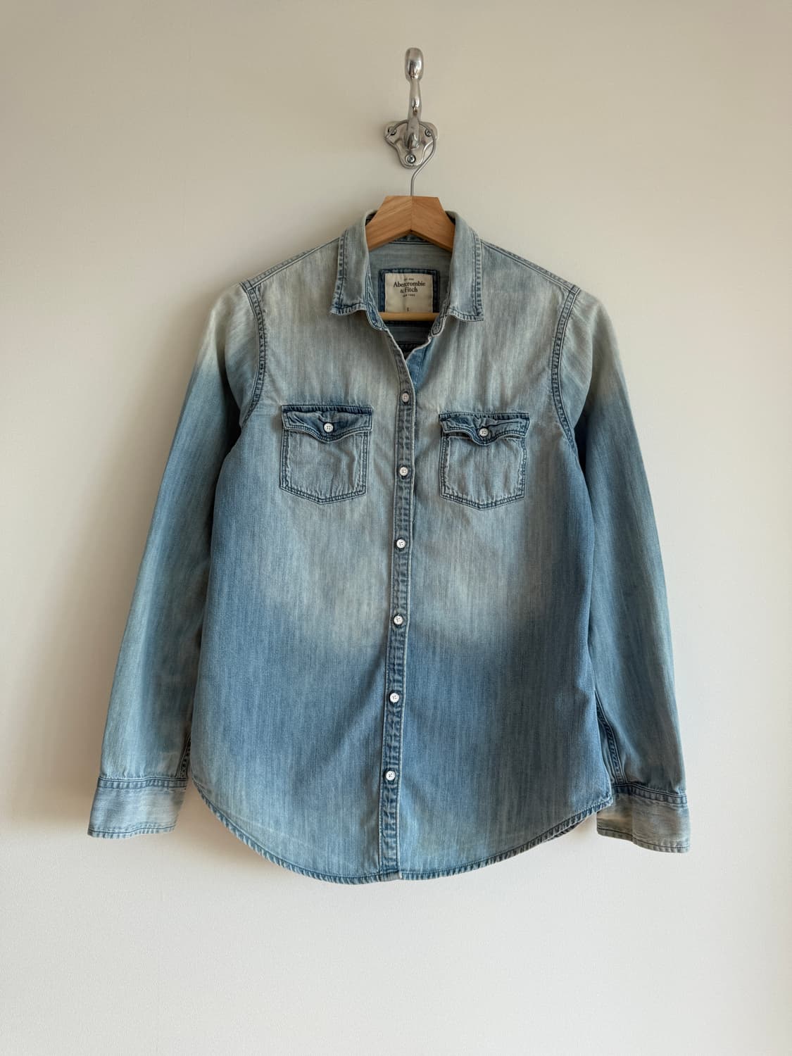 아베크롬비(Abercrombie&Fitch) 데님 셔츠 상품이미지1