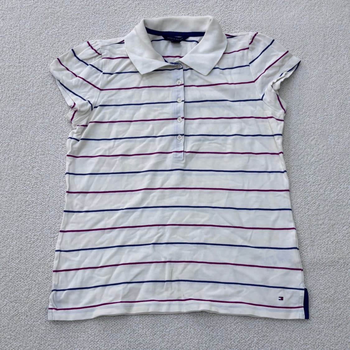 M 타미힐피거 스트라이프 반팔 티셔츠 0304E 상품이미지1