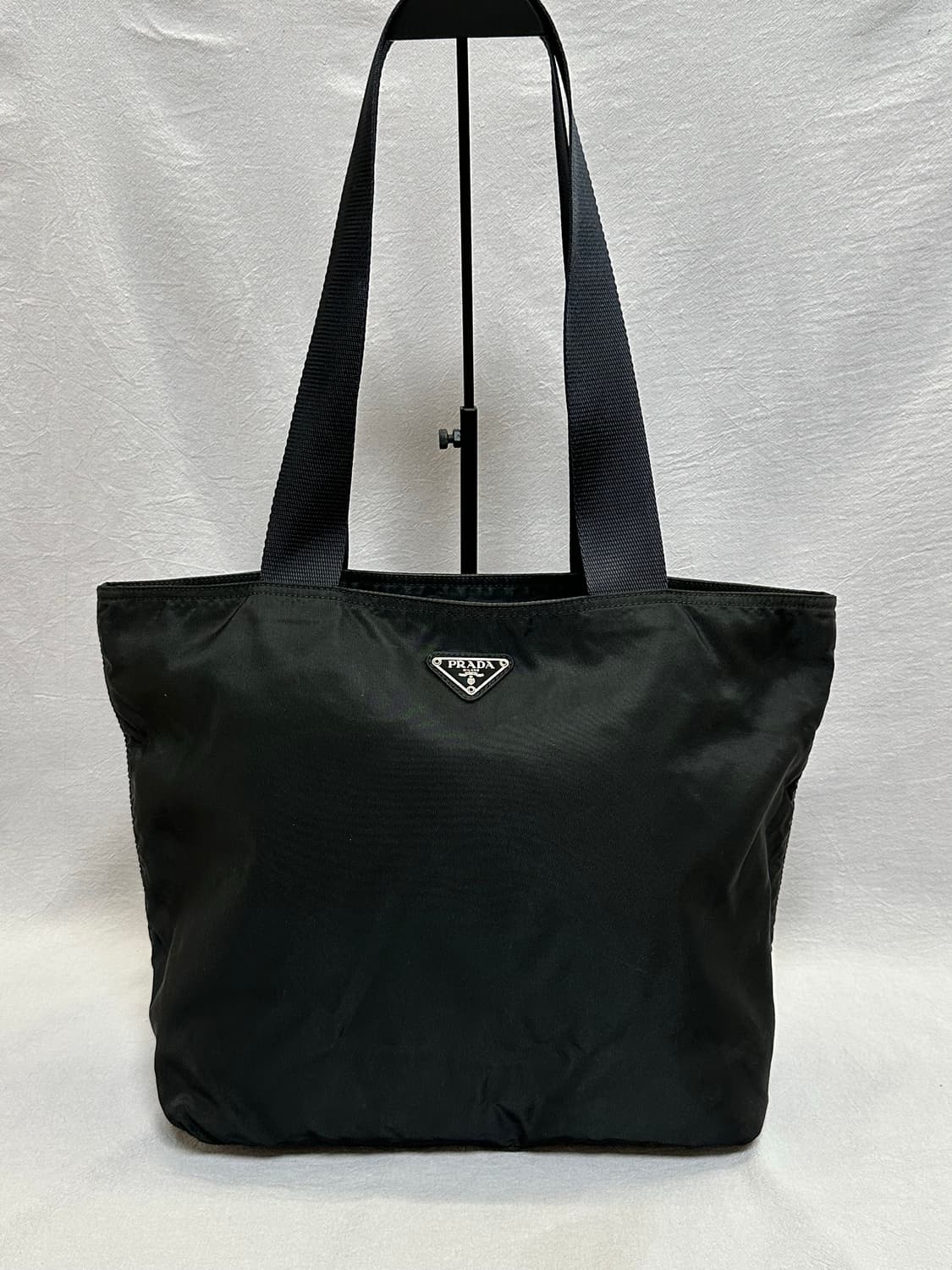 프라다 블랙 토트백 포코노 나일론 쇼퍼백 상품이미지3