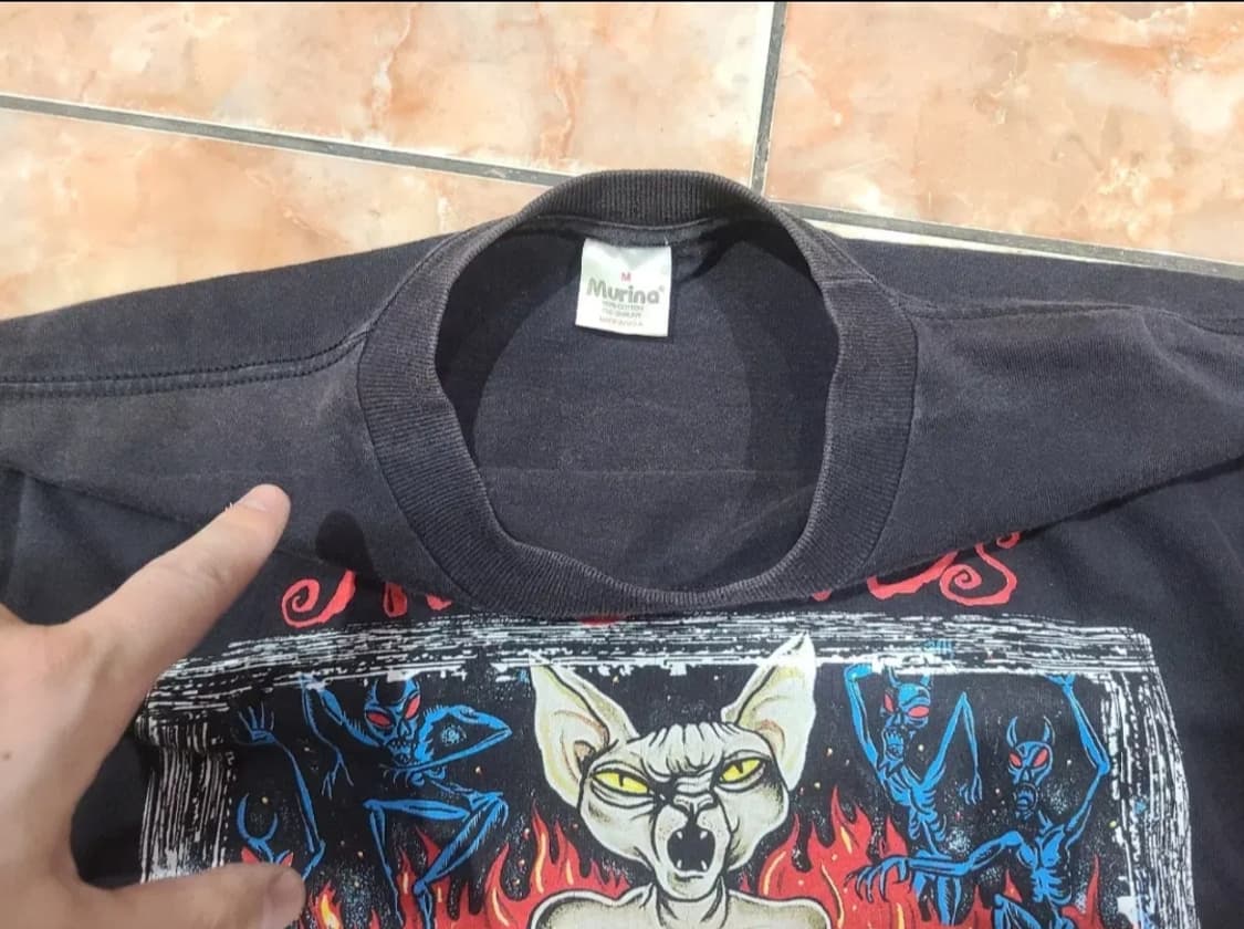 1997 에어로스미스 nine lives 빈티지티셔츠 상품이미지7