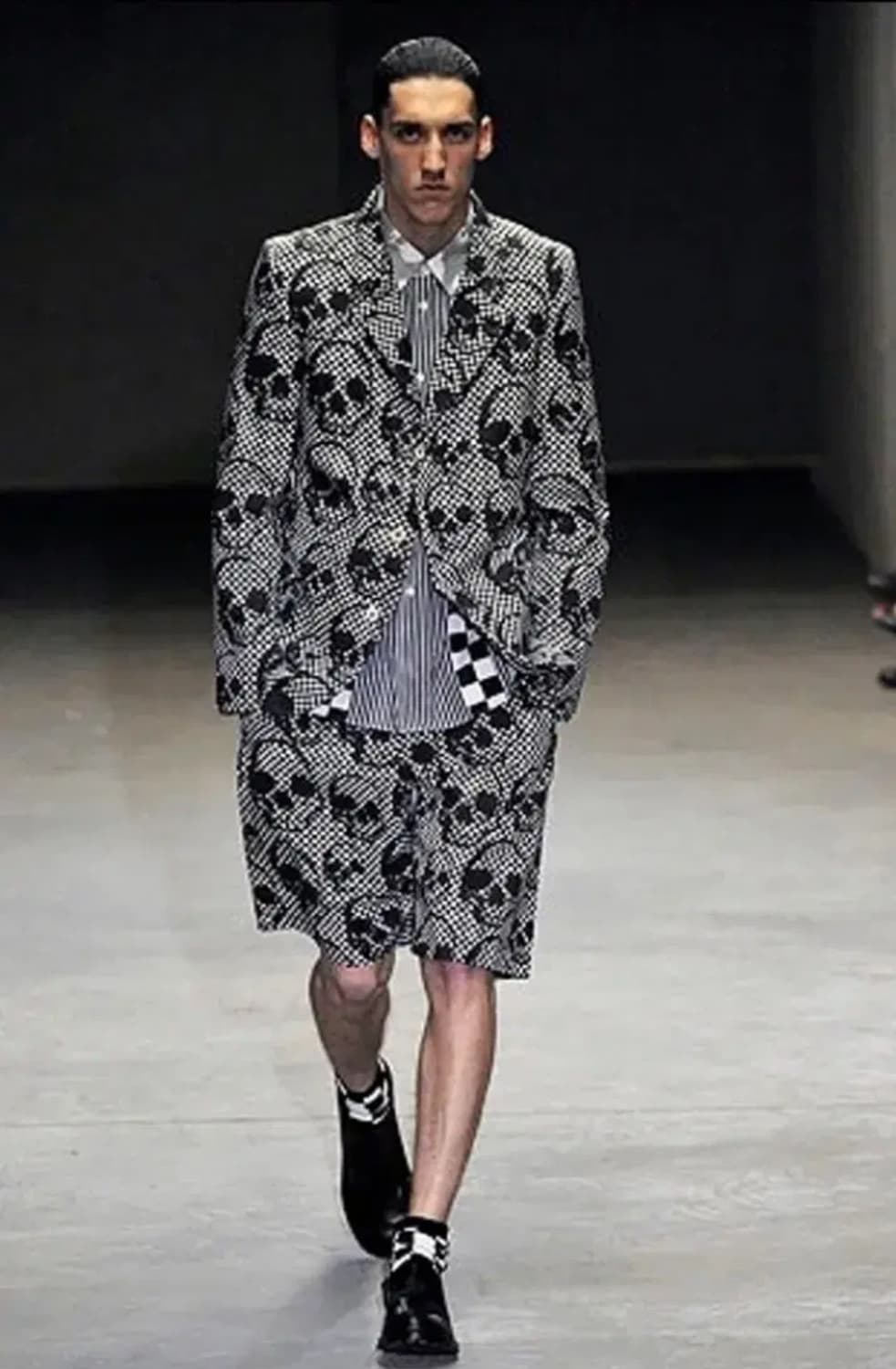 꼼데 homme plus 스컬 테일러드 자켓 상품이미지7