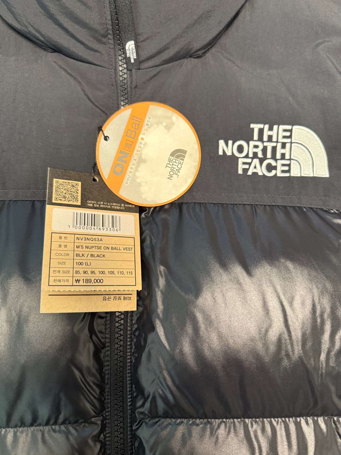 노스페이스 눕시 베스트 (패딩 조끼) L 100 상품이미지2