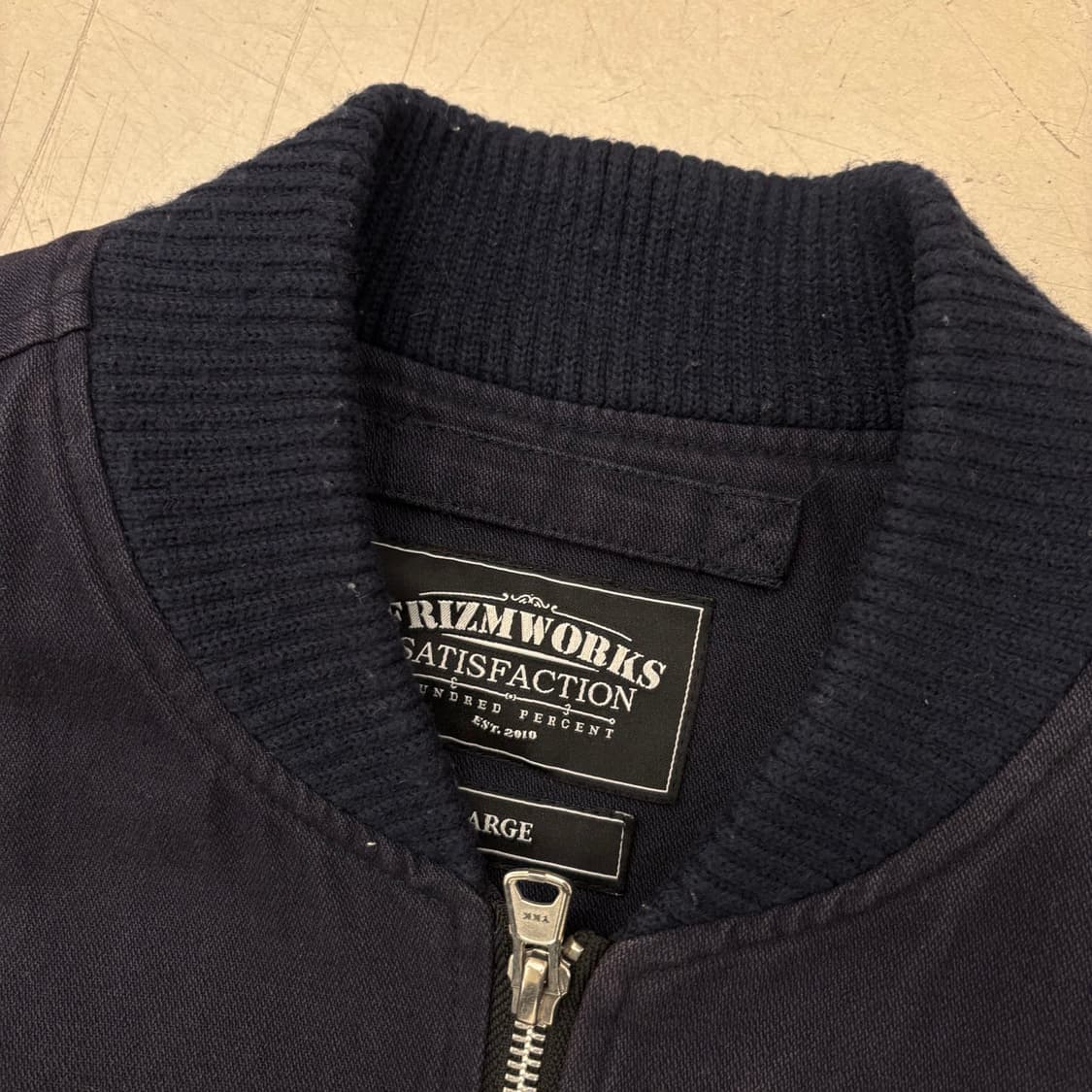 프리즘 웍스 네이비 봄버 자켓 상품이미지3