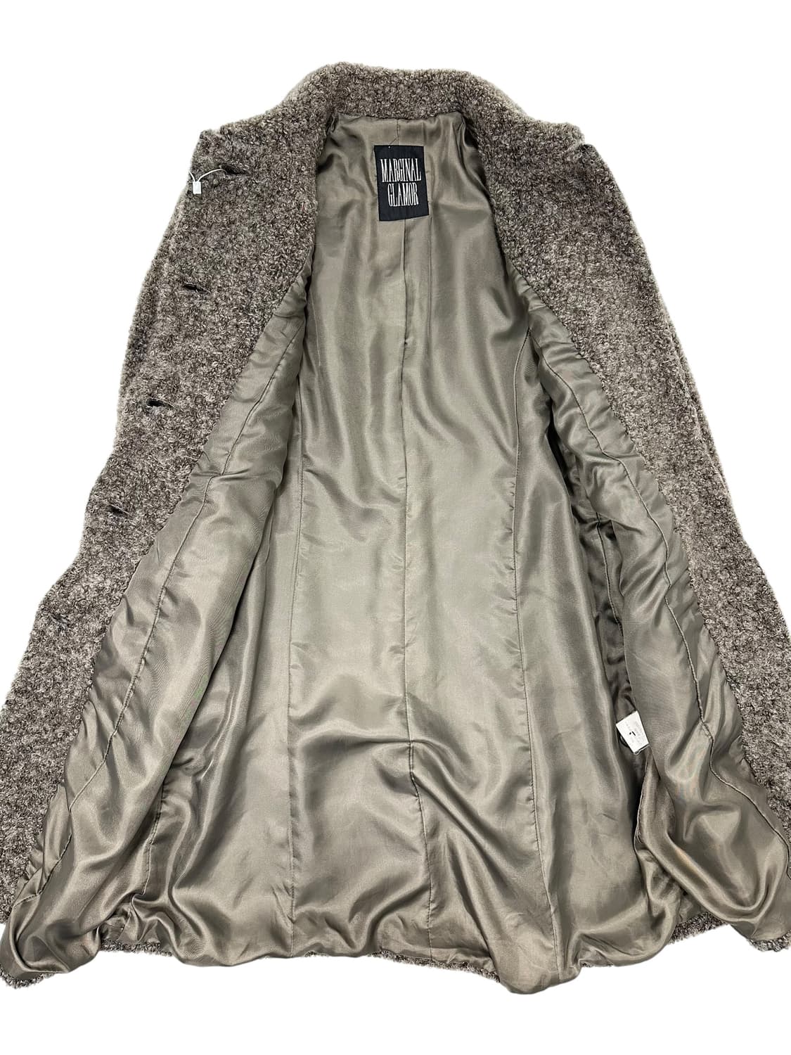 Marginal Glamor 부클 울 코트 상품이미지3