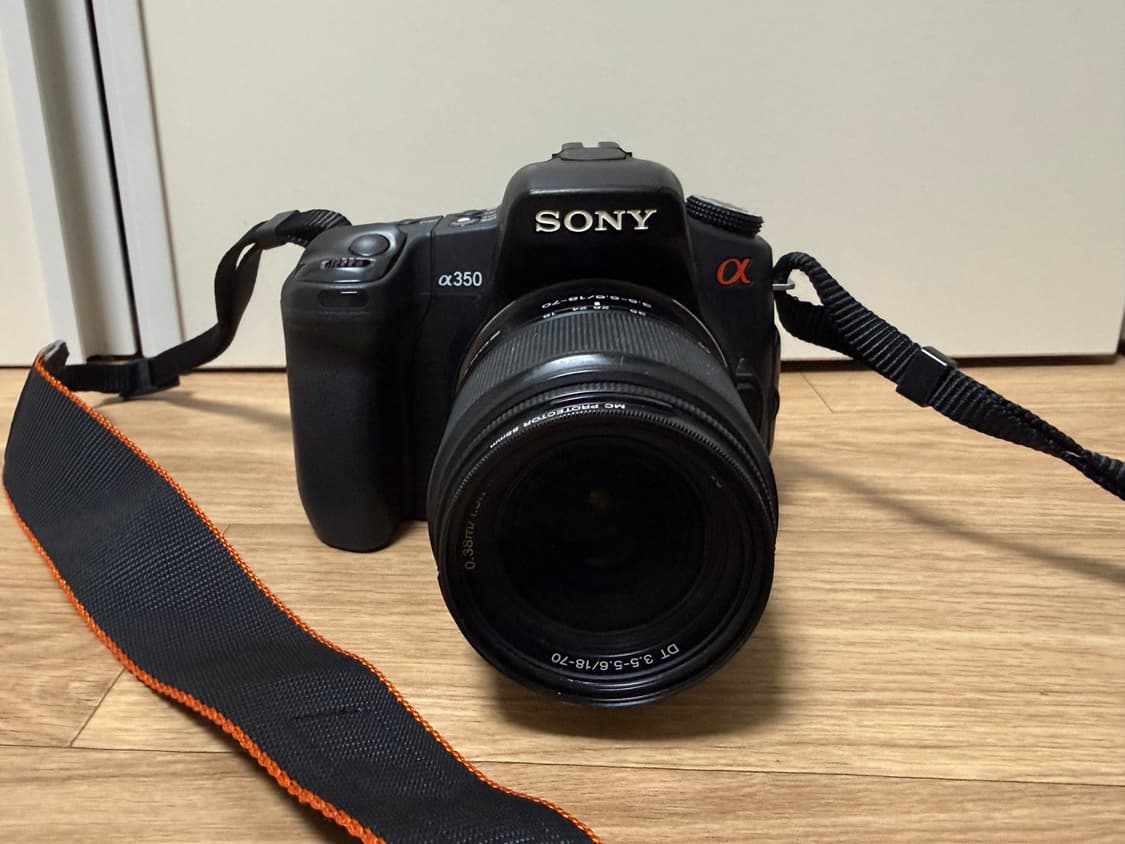 소니 알파 a350 DSLR 카메라  상품이미지1