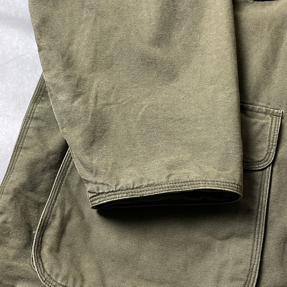 J.CREW 90s 제이크루 빈티지 카키 코튼 헌팅 자켓 A00690 상품이미지6