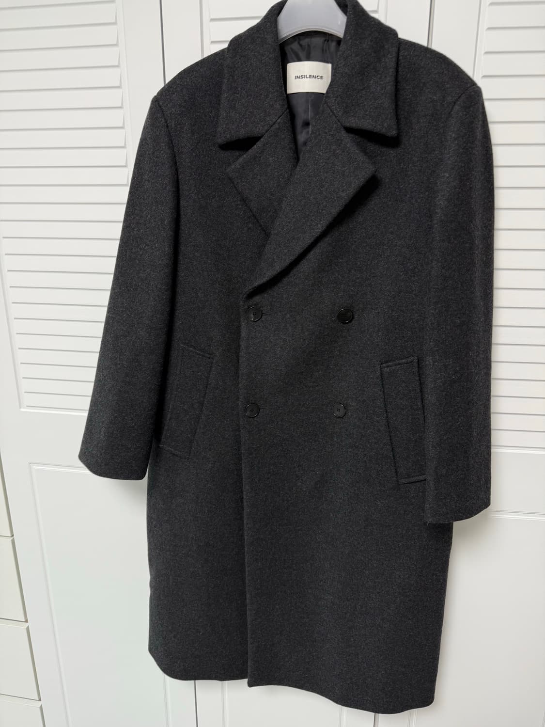 인사일런스 ZANIERI 캐시미어 더블 코트 상품이미지5