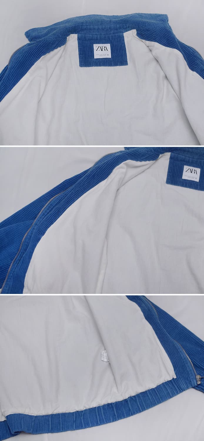 자라 (ZARA) 빅코듀로이 집업 블루종 자켓 (M / 100+) 상품이미지7