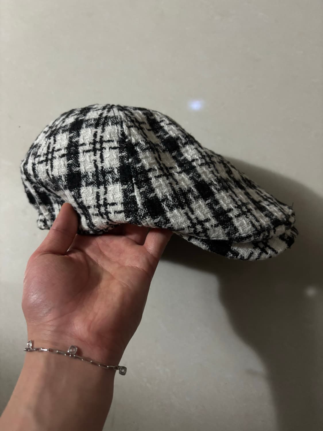 체크 뉴스보이캡 상품이미지3