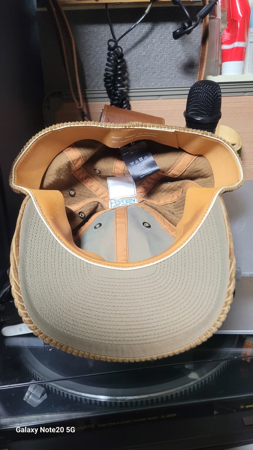 Poten 코듀로이 볼캡 상품이미지3