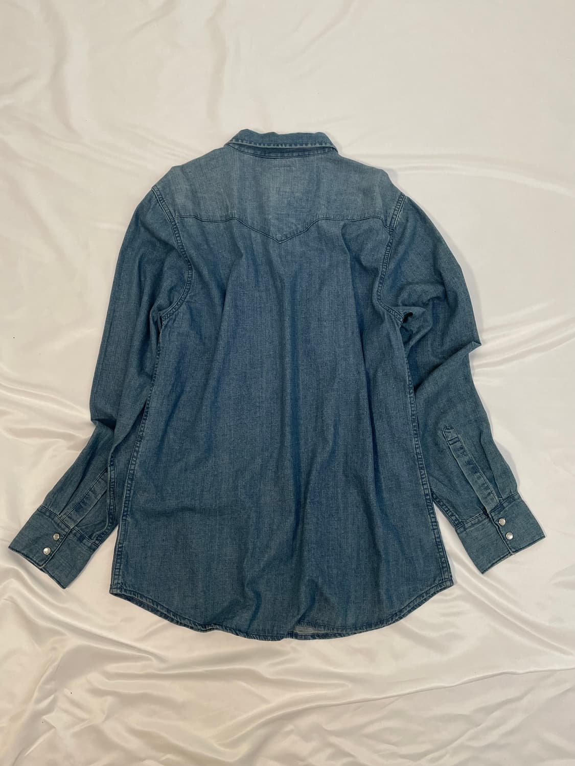 [Levis] 웨스턴 데님셔츠 (진청) 상품이미지4