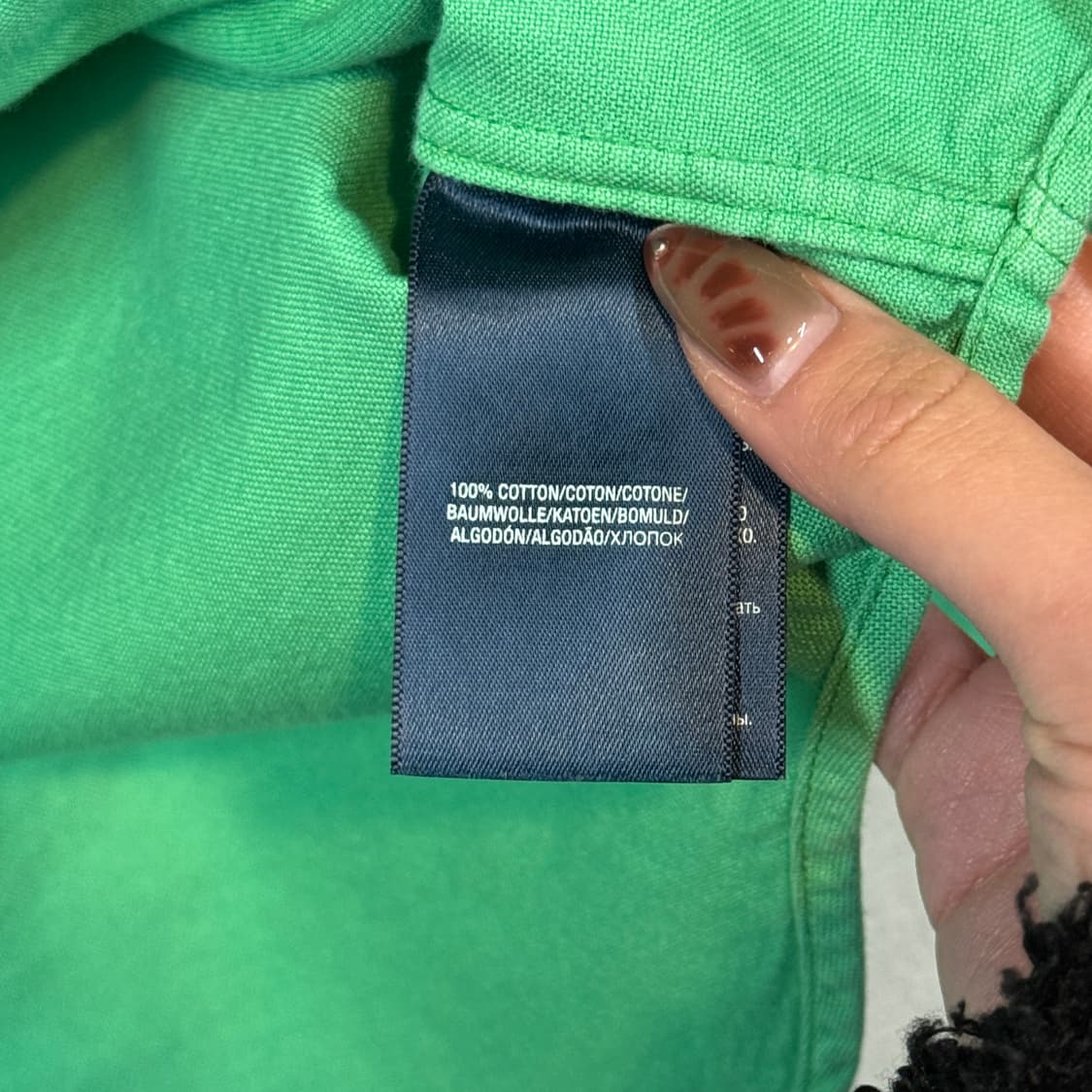 여S) 폴로 랄프로렌 그린 옥스포드 셔츠 상품이미지7