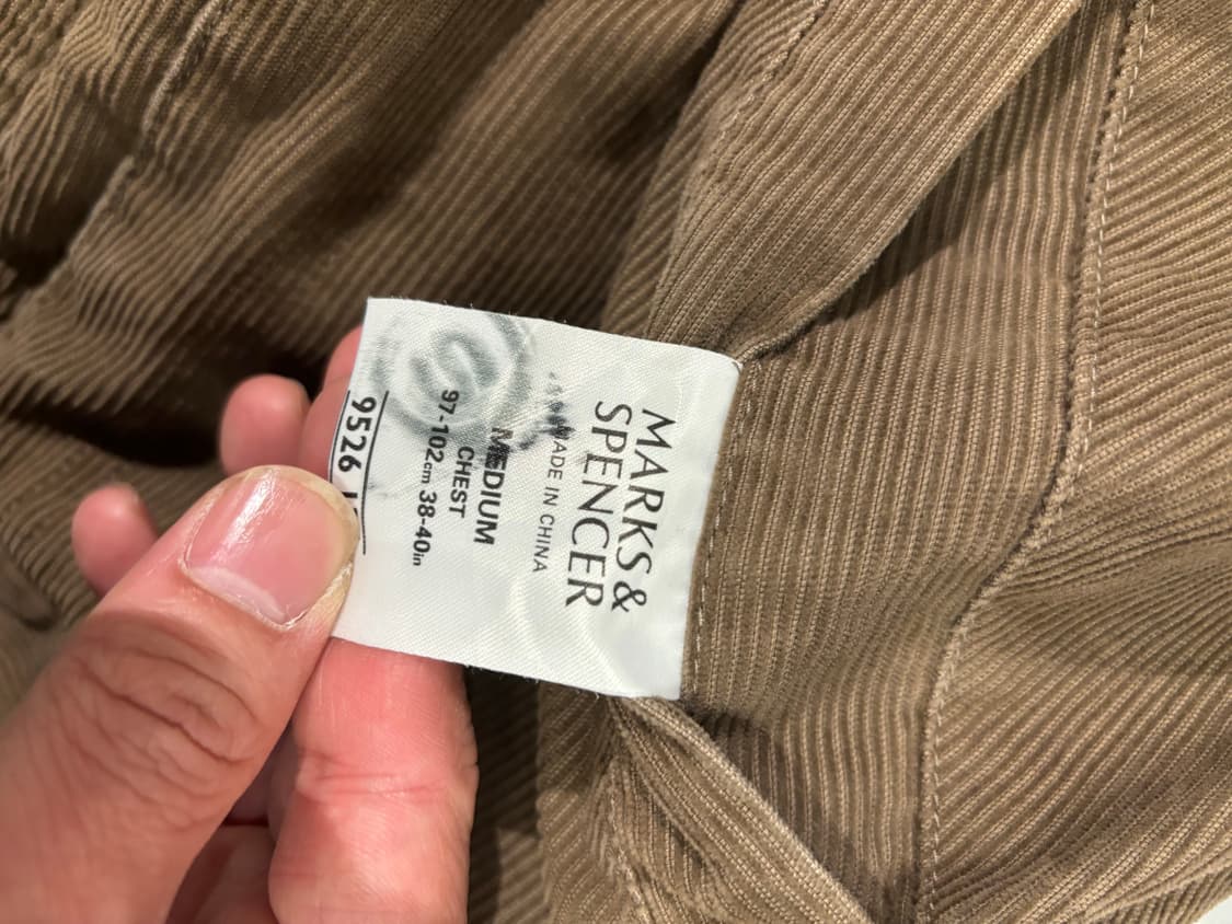 빈티지 코듀로이 쉐르파 자켓 상품이미지7