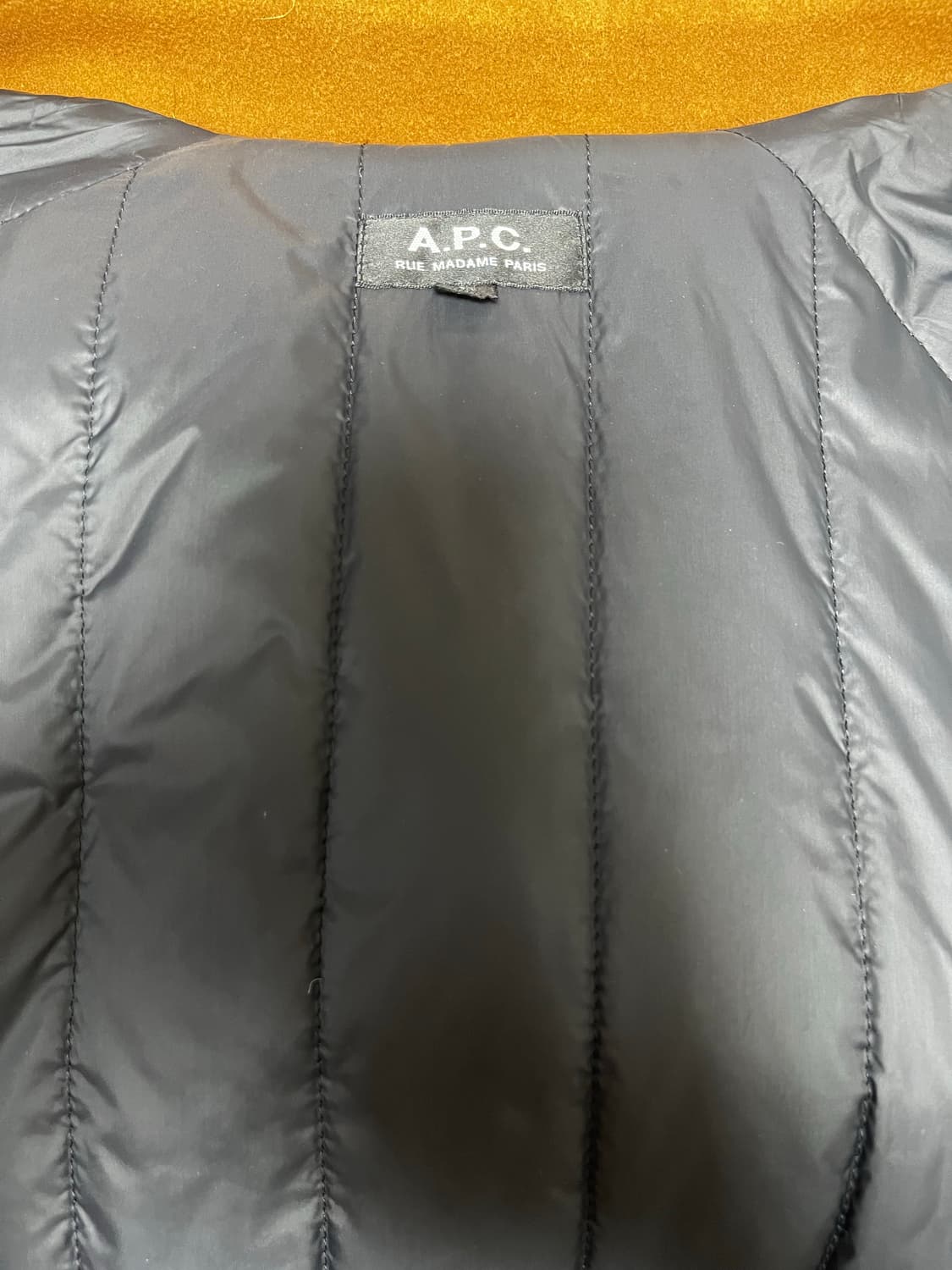 [L] A.P.C. 발마칸 코트 카멜 상품이미지5