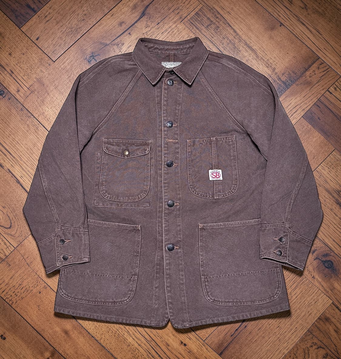 Pherrow's 빈티지 캔버스 커버올 초어자켓 상품이미지2