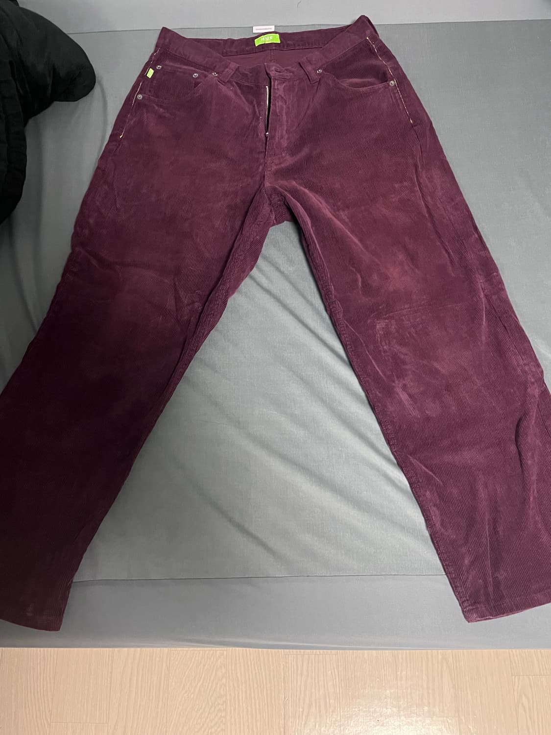 허프 HUF 코듀로이 팬츠 버건디 32 상품이미지2