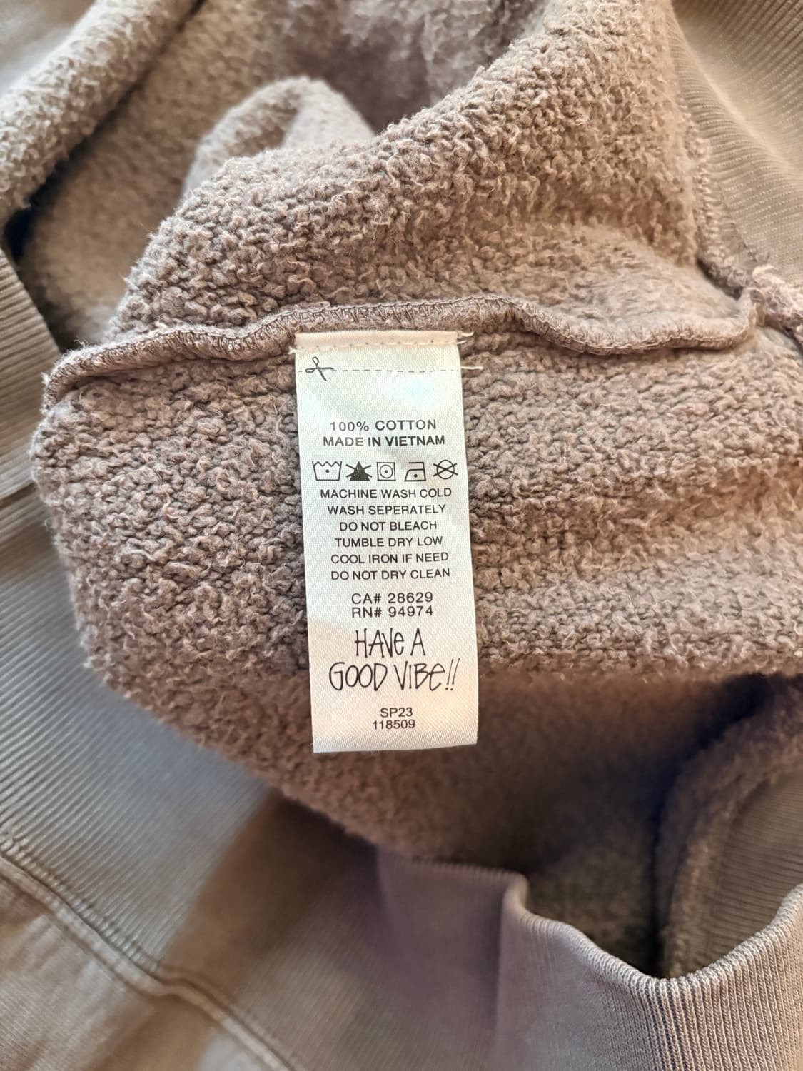 stussy 피그먼트 후드 티 상품이미지5