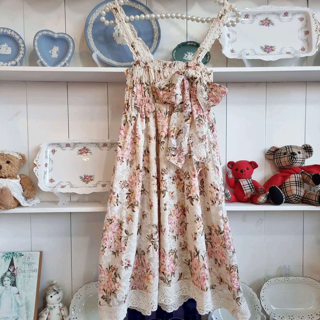 리즈리사 LIZLISA플로럴 레이스 원피스 상품이미지6