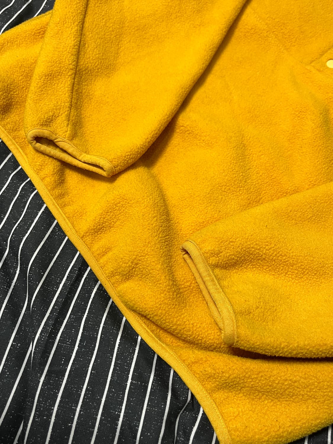 90s USA 파타고니아 신칠라 후리스 L 옐로우 상품이미지2