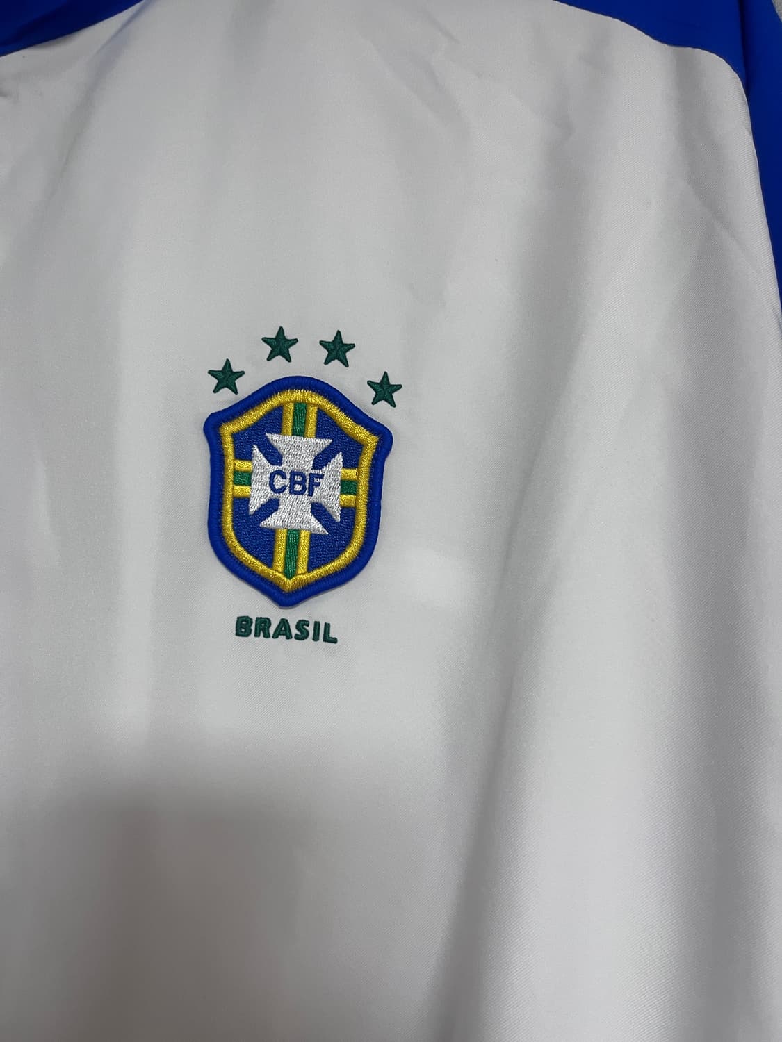 나이키 브라질 1998 리이슈 사커 레플리카 트랙자켓 화이트 상품이미지4