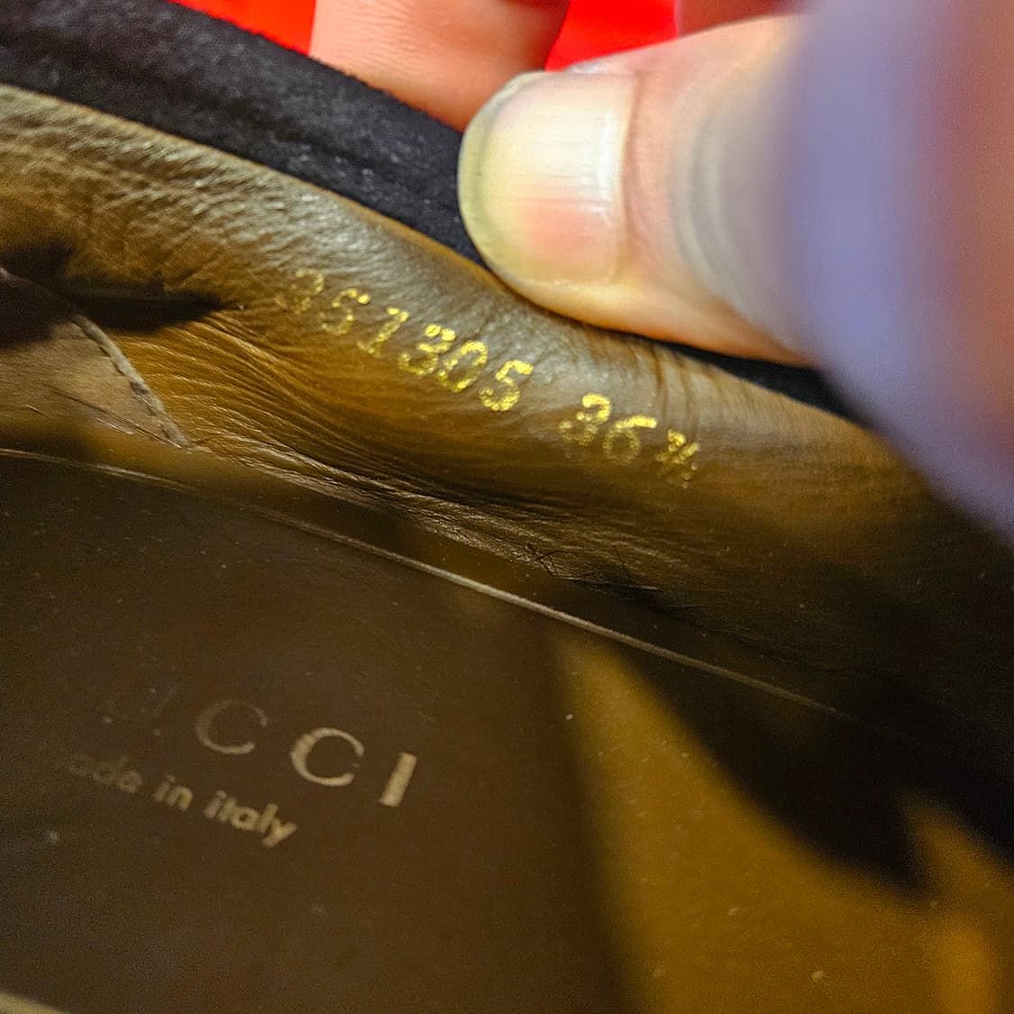 구찌(GUCCI) 홀스빗 스웨이드 로퍼(351305) 36.5size 상품이미지8