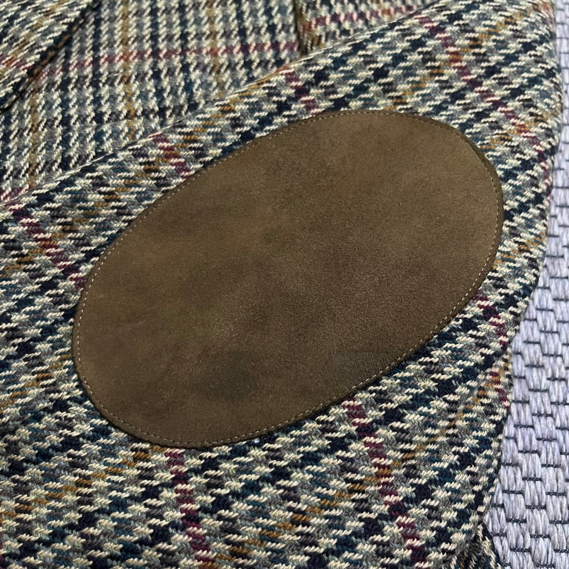 닥스(DAKS) 울 캐시미어 체크 블레이저 상품이미지3