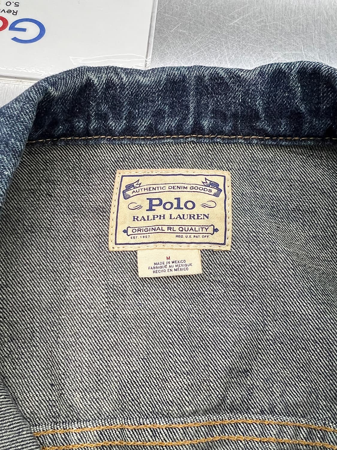 폴로 랄프로렌 페이디드 데님 트러커 자켓 상품이미지7