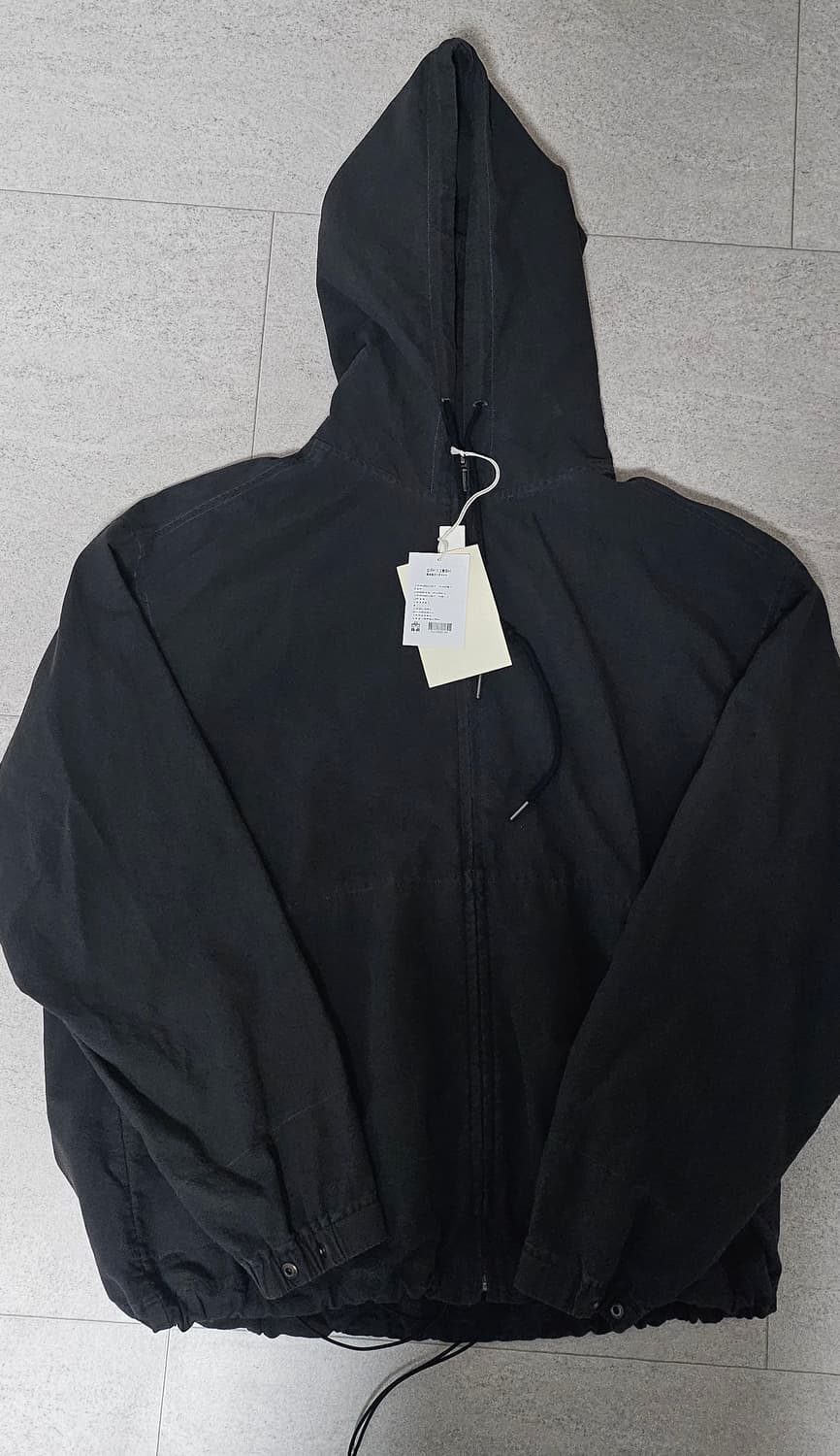 2) 폴리테루 집후디 파카 차콜 상품이미지1