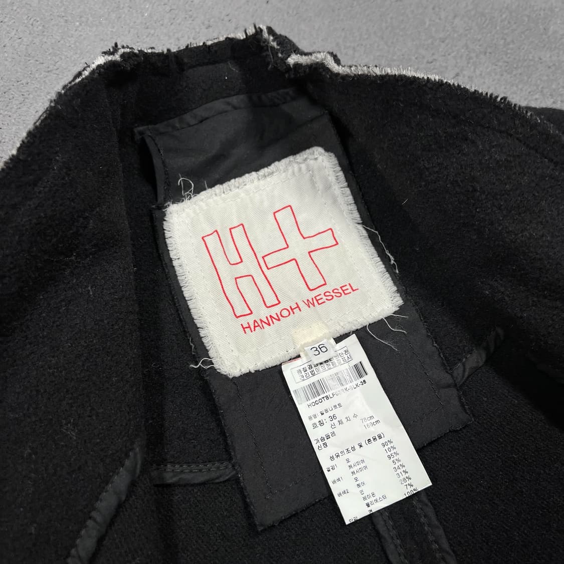 HANNOH WESSEL 아노베셀 울 캐시미어 밀레나 코트 자켓 상품이미지6